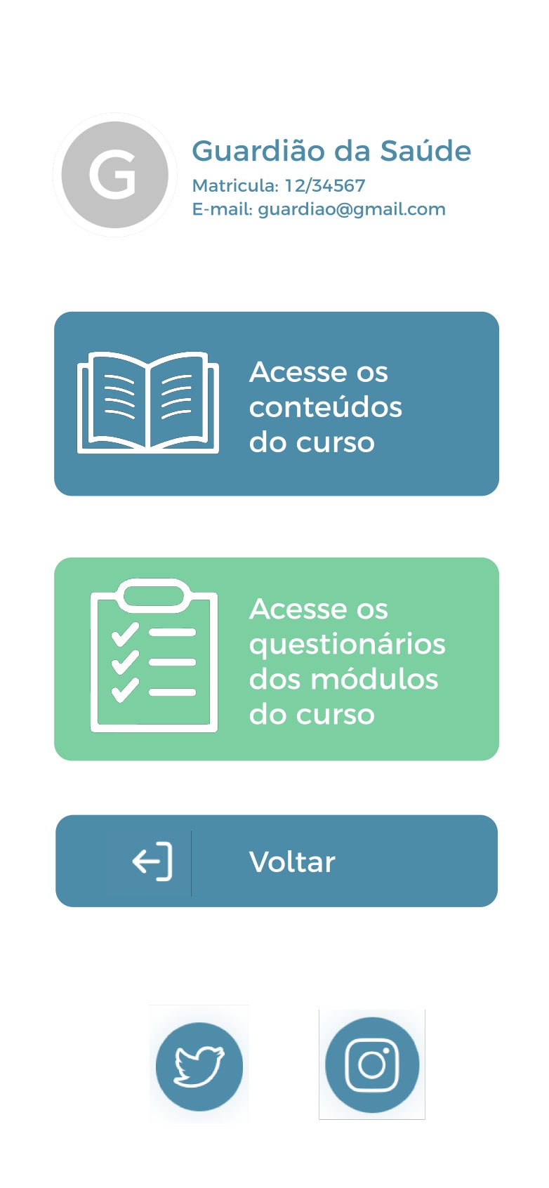 Protótipo de Interface - Alta Fidelidade pag 14