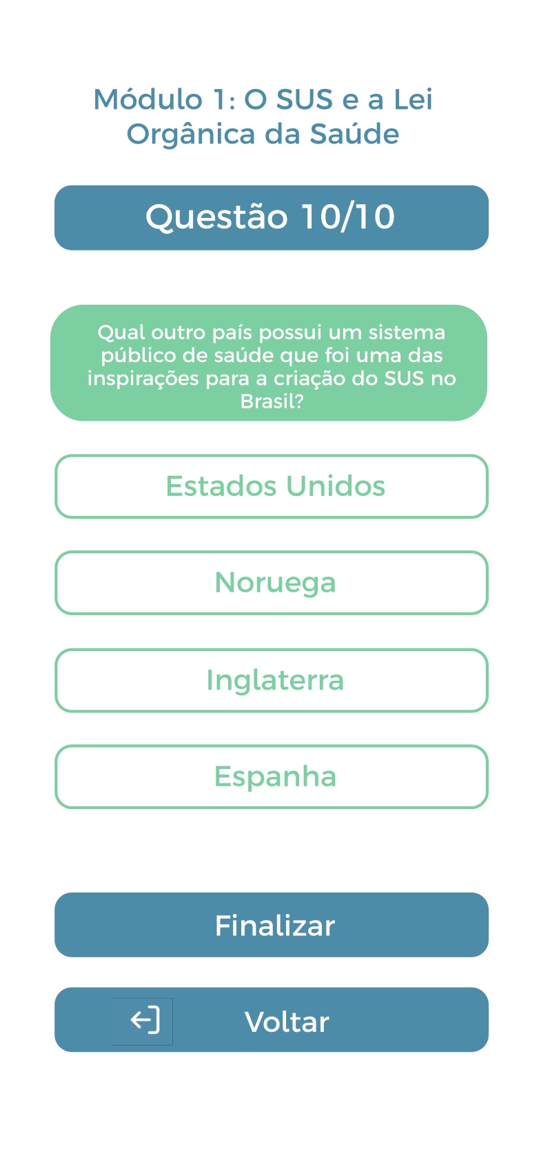 Protótipo de Interface - Alta Fidelidade pag 17