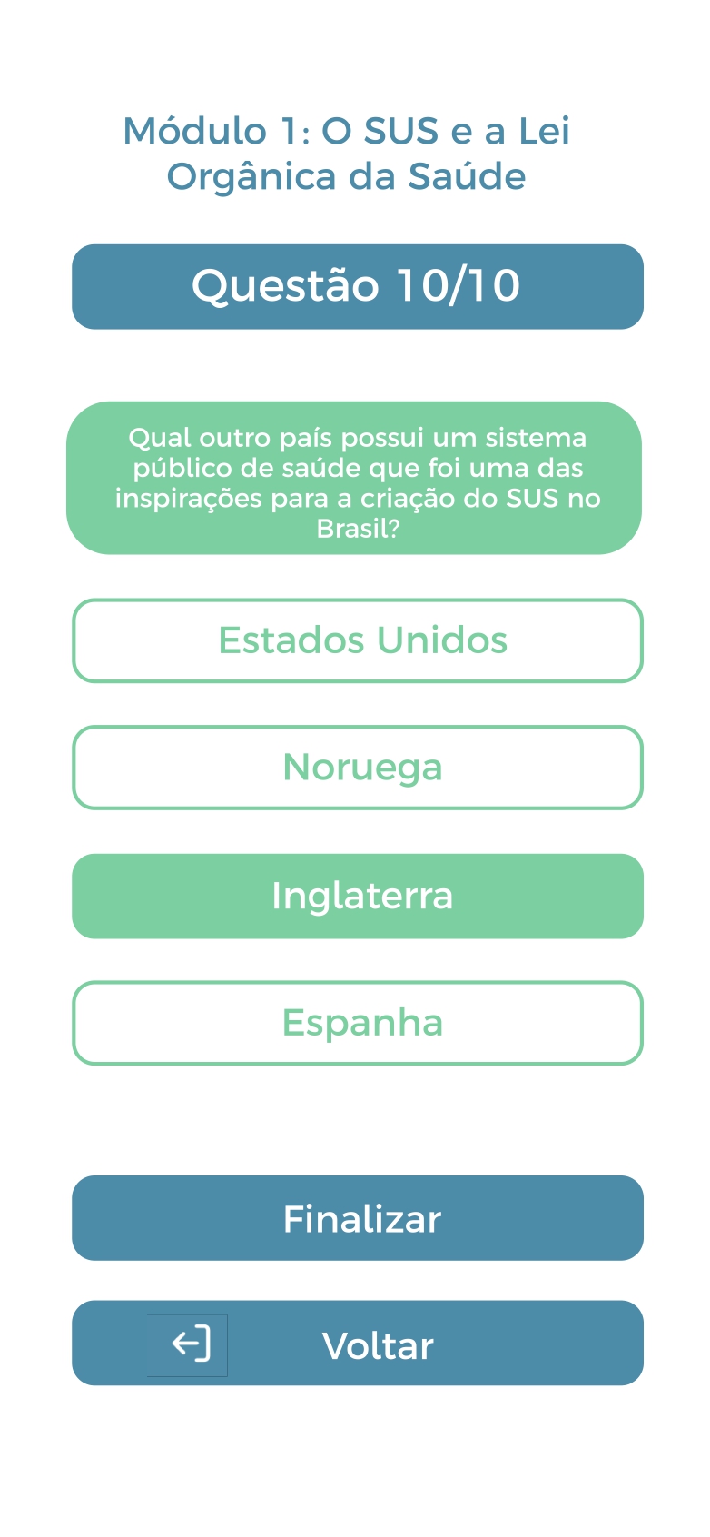 Protótipo de Interface - Alta Fidelidade pag 18