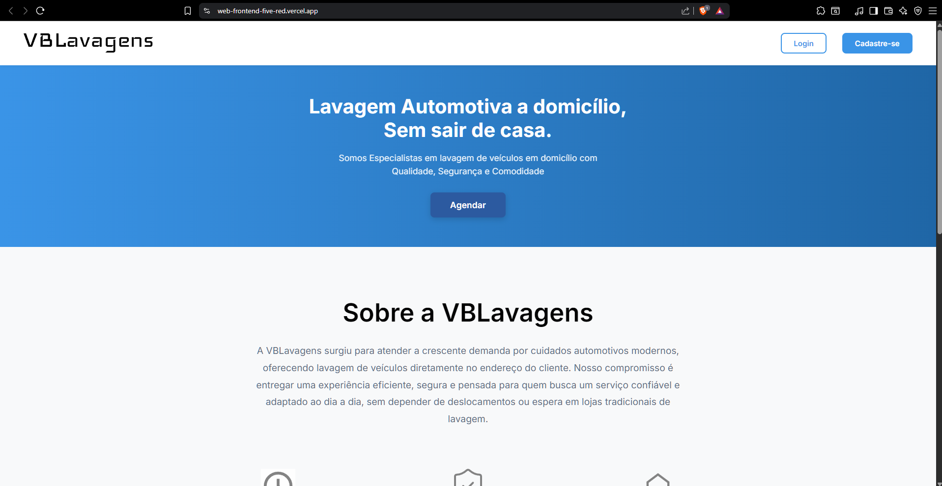 Home – versão final