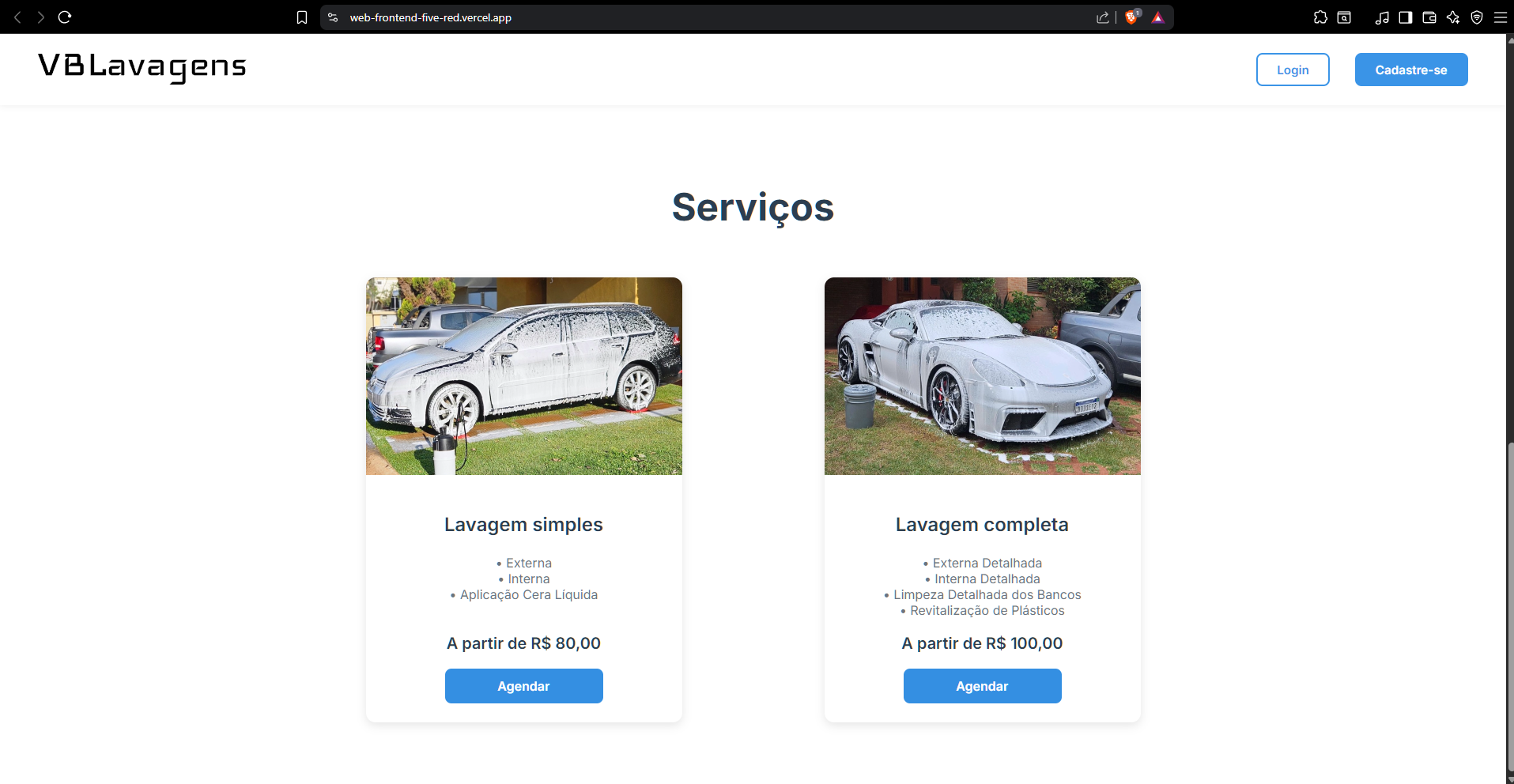 Serviços – versão final