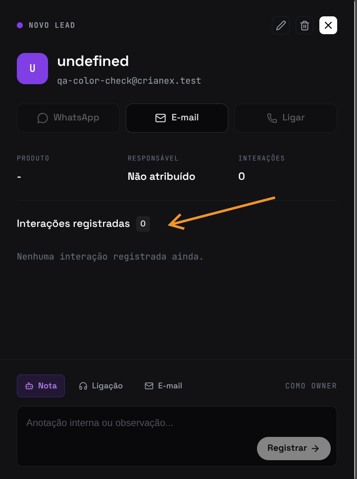 Evidência de RF42 — F21