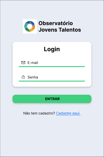 Tela de Login