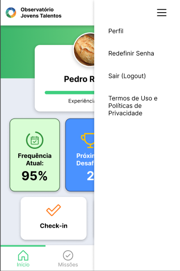 Menu lateral